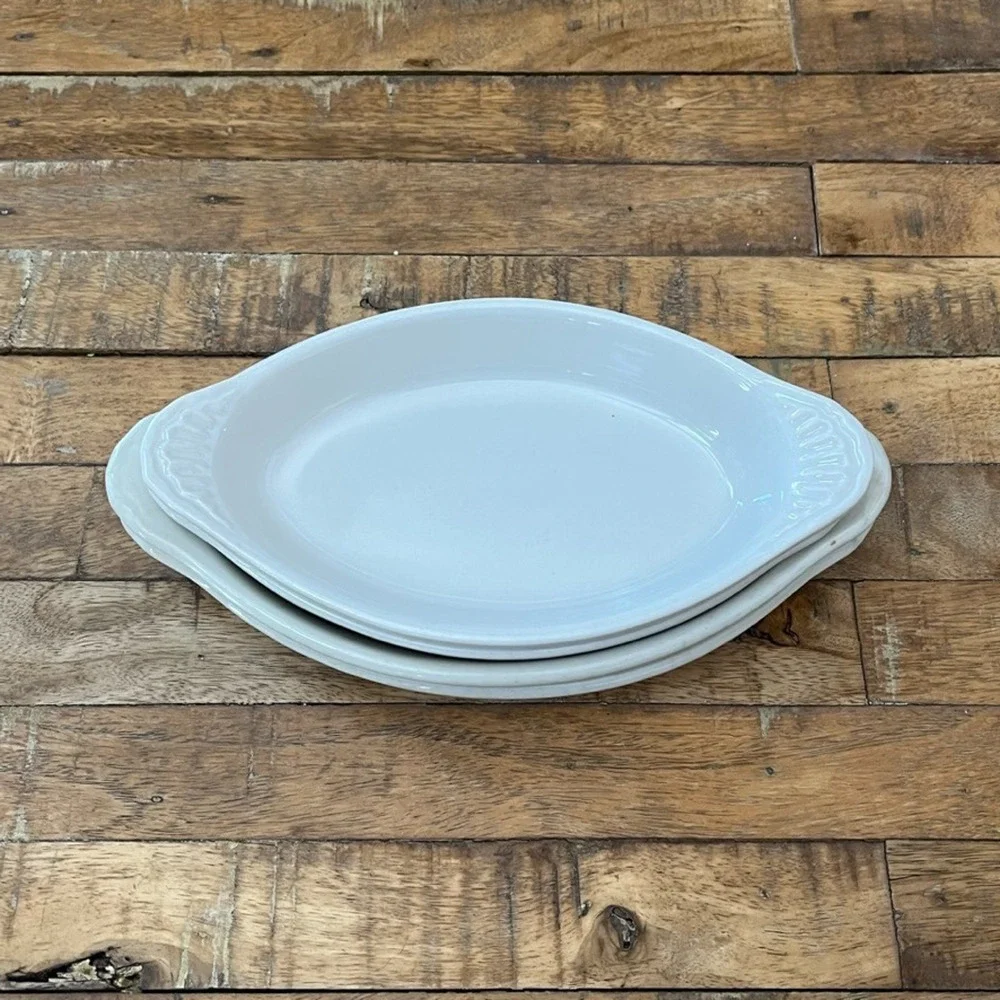 Au Gratin Baking/Serving Dishes Set of 4 9